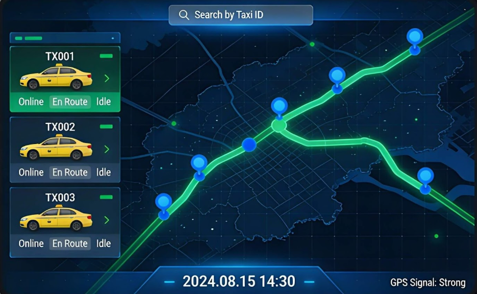 GPS-моніторинг для таксі